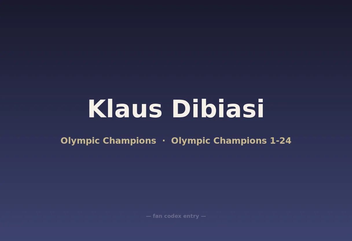 Klaus Dibiasi