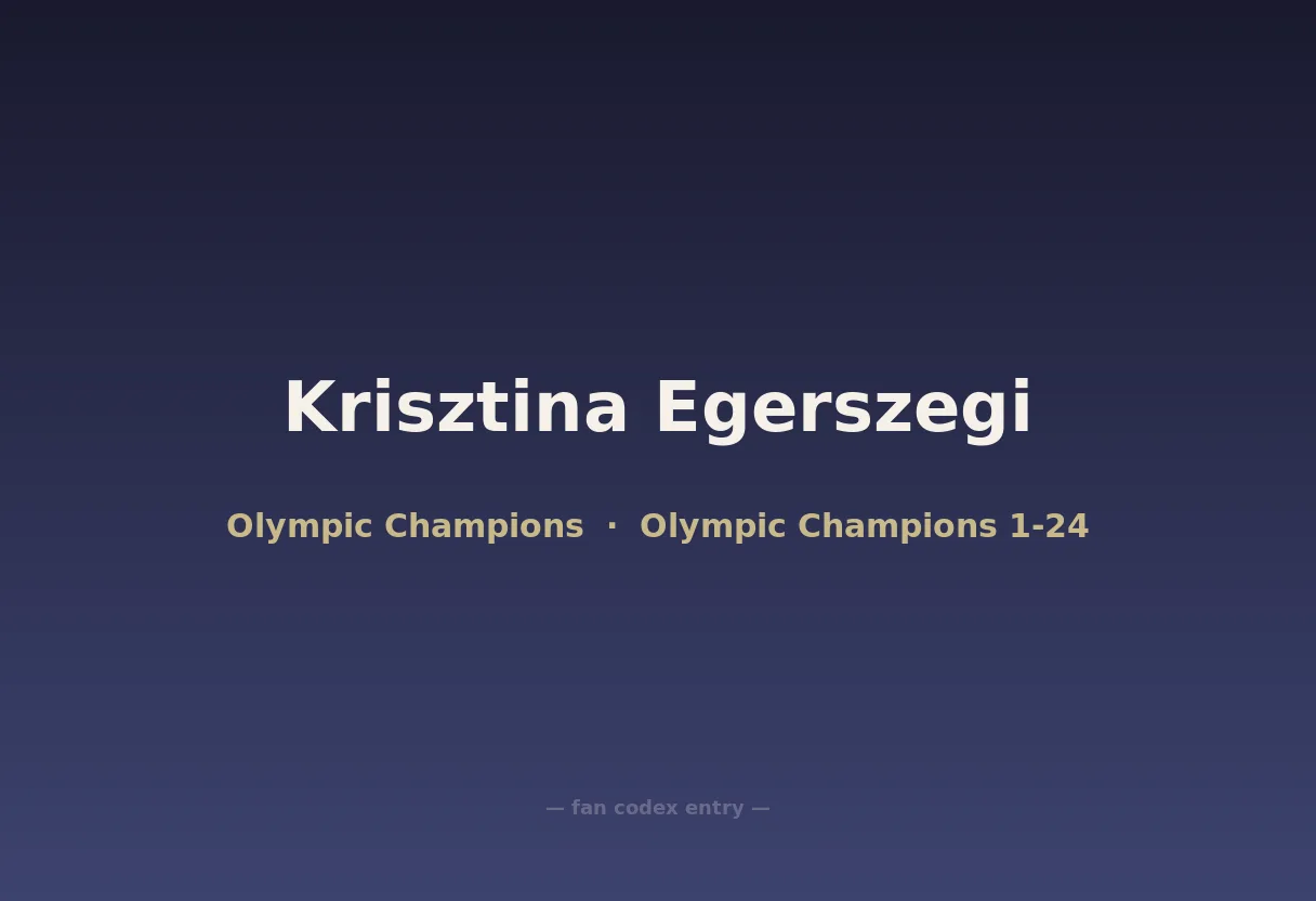 Krisztina Egerszegi