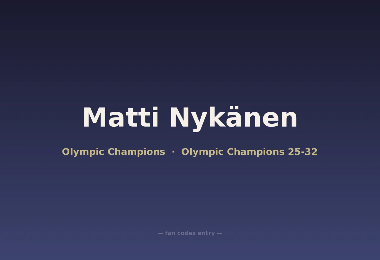 Matti Nykänen